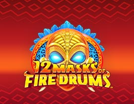 12 masks fire drums